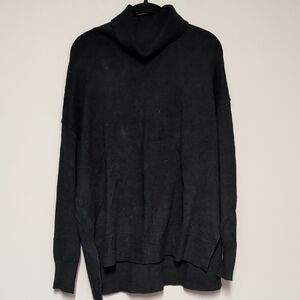 Banana Republic Women's Black Cowl Neck Sweater